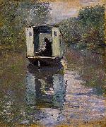 Claude Monet Le Bateau-atelier china oil painting artist